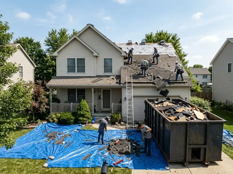 roof-replacement-debris-remova-004 — frequently asked questions, Cheapest Dumpster Rentals in McKinney, TX